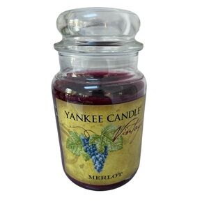 Yankee Candle Vintage Merlot 22 oz Jar Candle